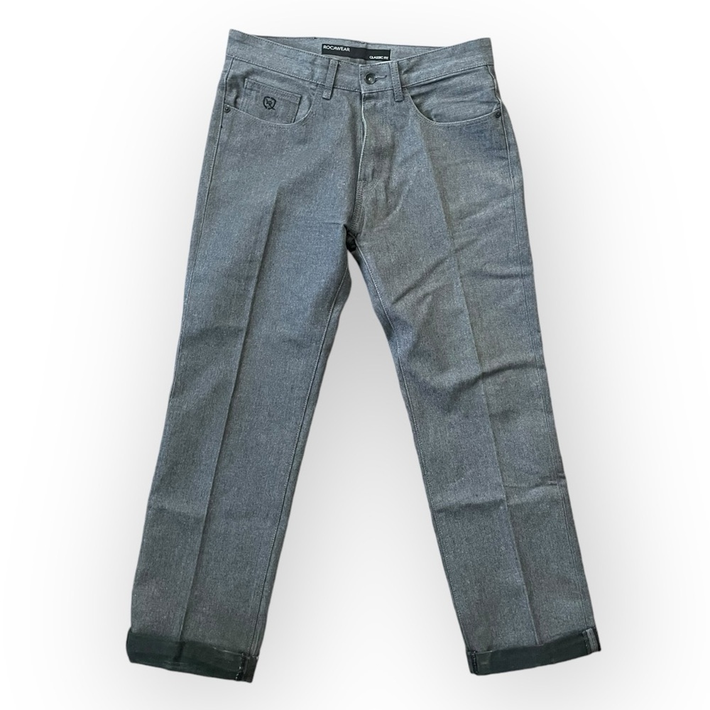 Rocawear men’s Classic Denim Y2K vintage jeans gray size 32